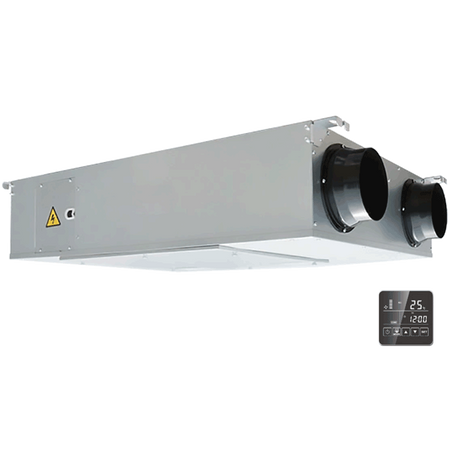 Fisher F-ERVXQ-D400 központi hővisszanyerős szellőztető 400 m3/h