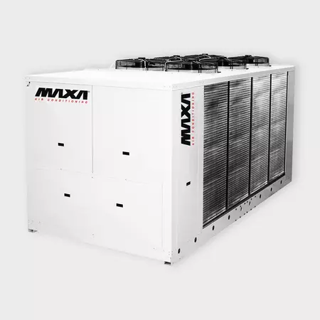 MAXA HWA-A/FC 04171 kültéri kompakt léghűtéses (free cooling) hidroblokkos folyadékhűtő 174 kW
